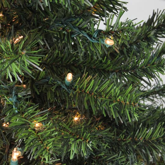 4ft. Pre-Lit Canadian Pine Artificial Christmas Tree, Clear Lights